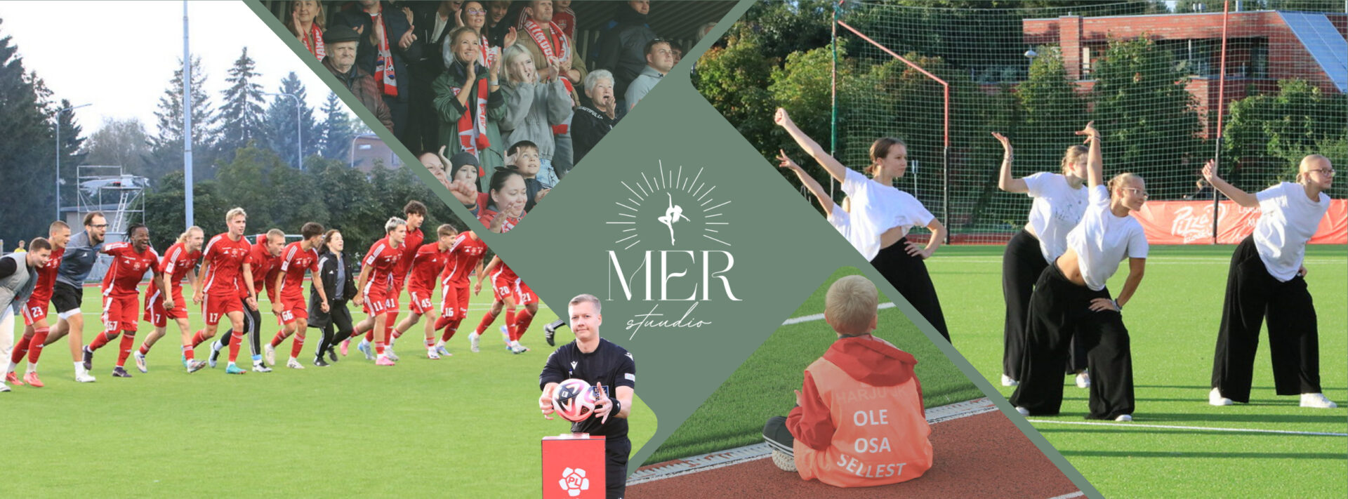 Harju JK Laagri uue staadioni avamine